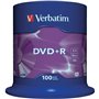 DVD-R Verbatim DVD+R Matt Silver 100 Unités