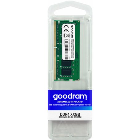 Mémoire RAM GoodRam GR2666S464L19S/8G DDR4 8 GB DDR4-SDRAM CL19