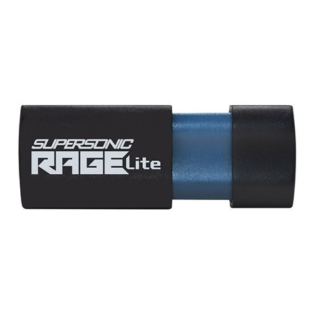 Clé USB Patriot Memory Supersonic Rage Lite Noir Noir/Bleu 32 GB
