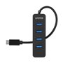 Hub USB Unitek H1117B Noir 10 W