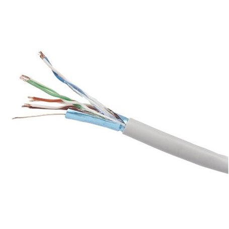 Câble Réseau Rigide UTP 6ème Catégorie GEMBIRD 305m Cat5e FTP Gris 305