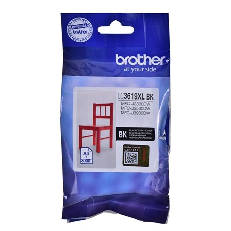 Cartouche d'encre originale Brother LC-3619XLBK Noir