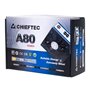 Bloc dAlimentation Chieftec CTG-650C 650 W 130 W RoHS CE 80 PLUS FCC M