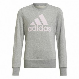 Sweat-shirt sans capuche fille Adidas Essentials Gris 7-8 ans