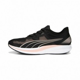 Chaussures de Running pour Adultes Puma Redeem Noir Unisexe 37.5