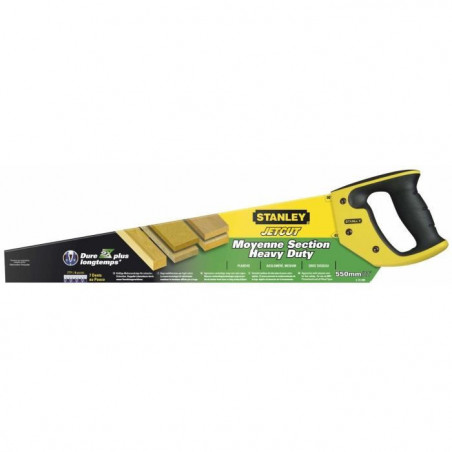 STANLEY Scie égoine Jetcut moyenne section 550mm 32,99 €