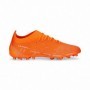 Chaussures de Football pour Adultes Puma Ultra Match Mg Orange Unisexe 44