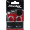 MASTERLOCK Lot de 2 cadenas aluminium 30mm couverture vinyle 30,99 €