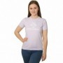 T-shirt à manches courtes femme Converse Seasonal Star Chevron Lavande XS