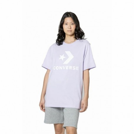 T-shirt à manches courtes unisex Converse Standard Fit Center Front La M