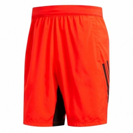 Short de Sport pour Homme Adidas Tech Woven Orange S