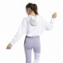 Sweat à capuche femme Reebok Sportswear Cropped Blanc M