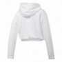 Sweat à capuche femme Reebok Sportswear Cropped Blanc XS