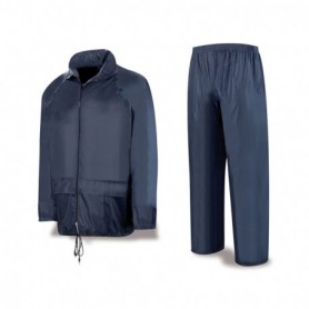 Costume Meteo Imperméable Polyester Blue marine 2XL