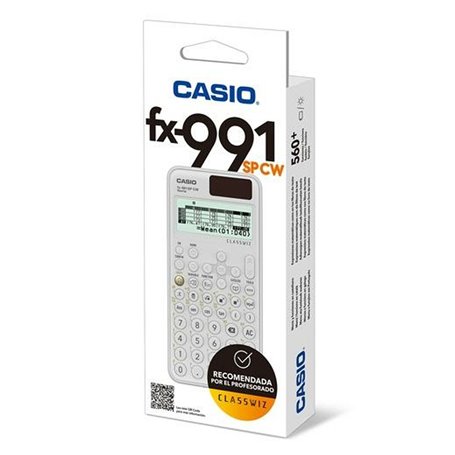 Calculatrice scientifique Casio Blanc