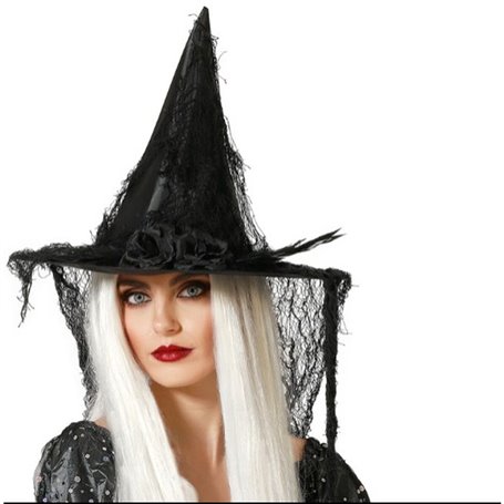 Chapeau Sorcière Noir Adultes