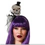 Serre-tête Crâne Halloween Argenté