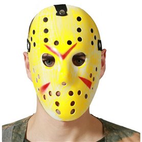 Masque Halloween Jaune