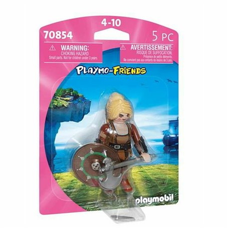 Personnage articulé Playmobil Playmo-Friends 70854 Femme Viking (5 pcs