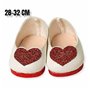 Chaussures Berjuan 80201-22 Rouge manoletinas Coeur