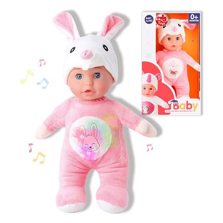 Poupée Reig Lapin Jouet Peluche Rose 30 cm (30 cm)