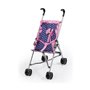 Poussette pour poupées Reig Parapluie Bleu Rose Pois