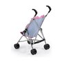 Poussette pour poupées Reig Parapluie Bleu Rose Pois