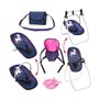 Accessoires pour poupées Reig Rose Blue marine 9 en 1