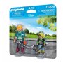 Playset Playmobil 71209 13 Pièces Joueur de hockey Duo