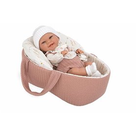 Bébé poupée Arias Elegance Babyto Sucette 33 cm Rose