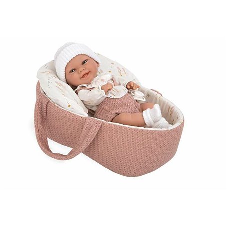 Bébé poupée Arias Elegance Babyto Sucette 33 cm Rose