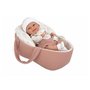 Bébé poupée Arias Elegance Babyto Sucette 33 cm Rose