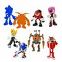 Ensemble de Figurines Sonic 8 Unités 6,5 cm