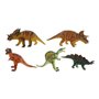 Dinosaure DKD Home Decor Moelleux Enfant (6 Pièces)