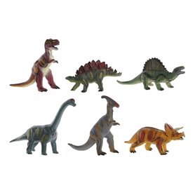 Dinosaure DKD Home Decor 6 Pièces 36 x 12,5 x 27 cm