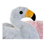 Jouet Peluche DKD Home Decor Blanc Rose Enfant Flamant rose 34 x 25 x 