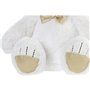 Ours en peluche DKD Home Decor Nud papillon Blanc Doré Métal Enfant Ou