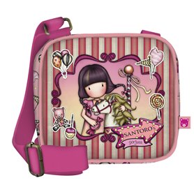 Sac à Bandoulière Gorjuss Carousel Saumon (16.5 x 15 x 6.5 cm)