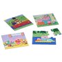 Set de 4 Puzzles   Peppa Pig Cosy corner         16 x 16 cm  