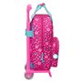 Cartable à roulettes Pinypon Bleu Rose 20 x 28 x 8 cm