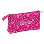 Trousse Fourre-Tout Double Pinypon Bleu Rose 22 x 12 x 3 cm