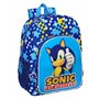 Cartable Sonic Speed 33 x 42 x 14 cm Bleu 14 L