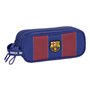 Trousse Fourre-Tout Double F.C. Barcelona Rouge Blue marine 21 x 8.5 x