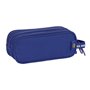 Trousse Fourre-Tout Double F.C. Barcelona Rouge Blue marine 21 x 8.5 x