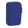 Plumier double F.C. Barcelona Rouge Blue marine 12.5 x 19.5 x 4 cm (28