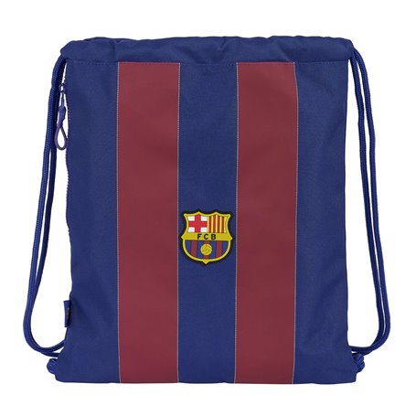 Sac à dos serré par des ficelles F.C. Barcelona Rouge Blue marine 35 x