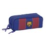 Trousse Fourre-Tout Double F.C. Barcelona Rouge Blue marine 21 x 8 x 8