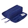 Trousse Fourre-Tout Double F.C. Barcelona Rouge Blue marine 21 x 8 x 8