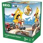 Set de construction Brio Freight Loading Crane Multicouleur Multi 6 Pi