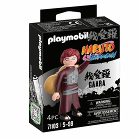 Figurine Playmobil Naruto Shippuden - Gaara 71103 4 Pièces
